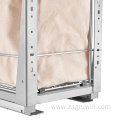 Multifunctional nylon cloth storage bag cabinet pull basket